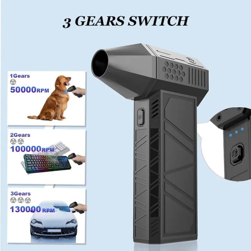 X6 Turbo Jet Blower 130000RPM Powerful Air Blower