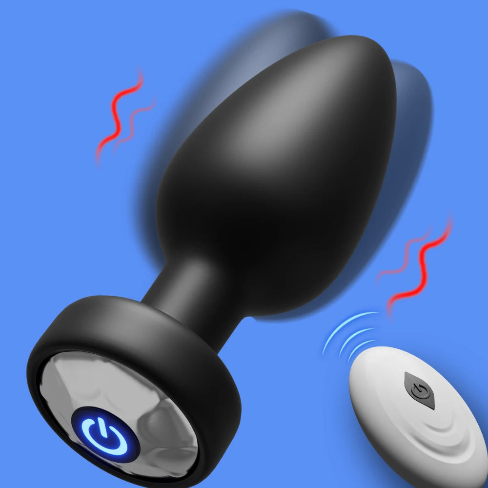 Mini Vibrating Butt Anal Plug