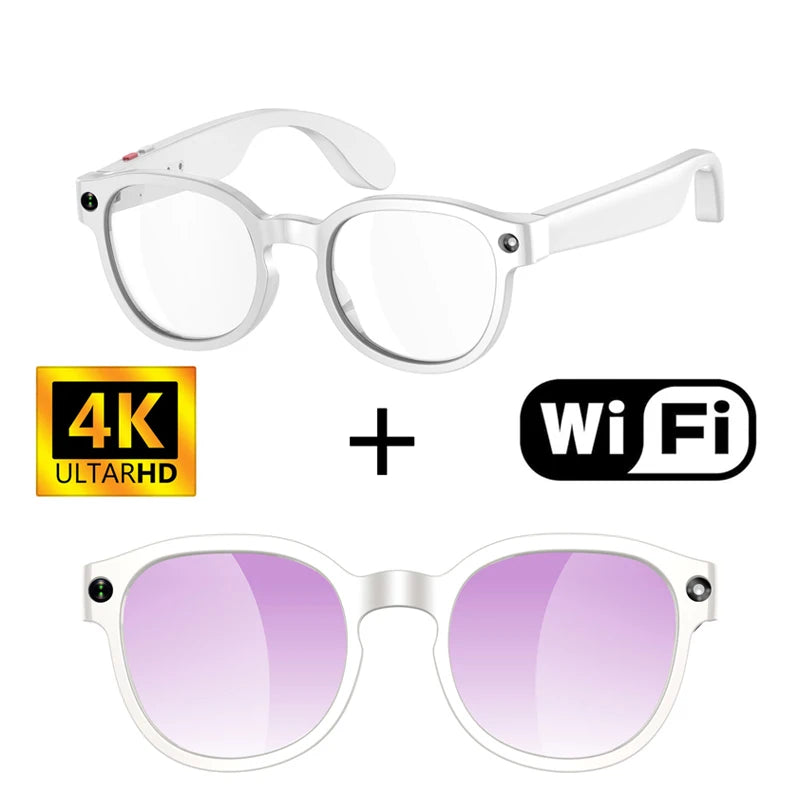 Xiaomi 4K HD AI Smart Glasses Photochromic Lens Camera