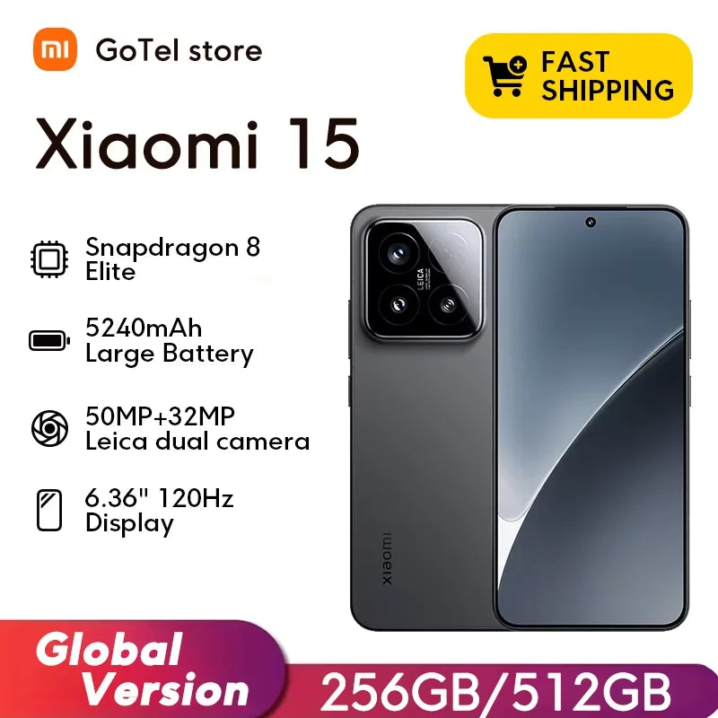 Xiaomi 15 Global Version 6.36"