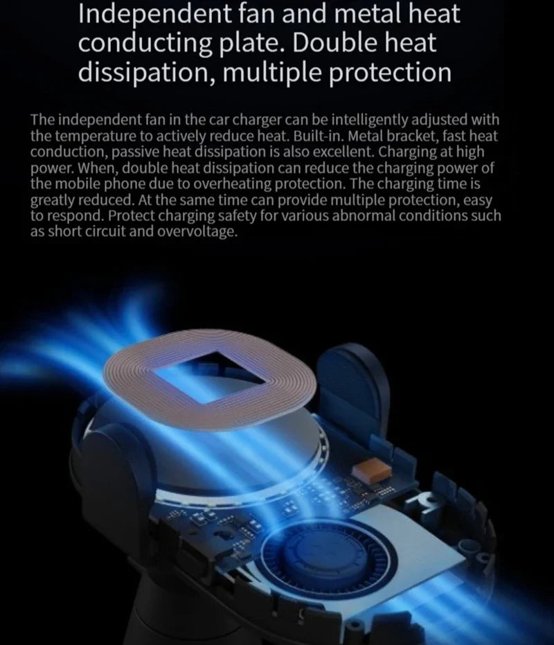 Original Xiaomi 30W Max Wireless Car Charger