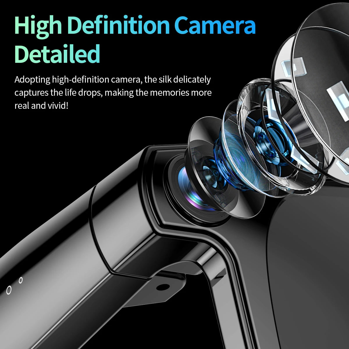New 800W Camera AI Glasses
