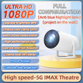 Android Smart HD 1080P WiFi Projector 4K