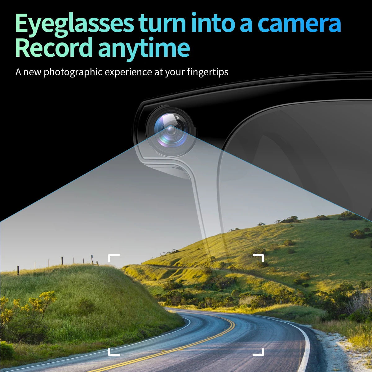 New 800W Camera AI Glasses