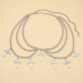 Cross waist chain