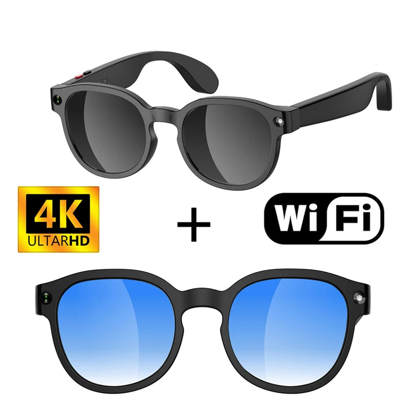 Xiaomi 4K HD AI Smart Glasses Photochromic Lens Camera