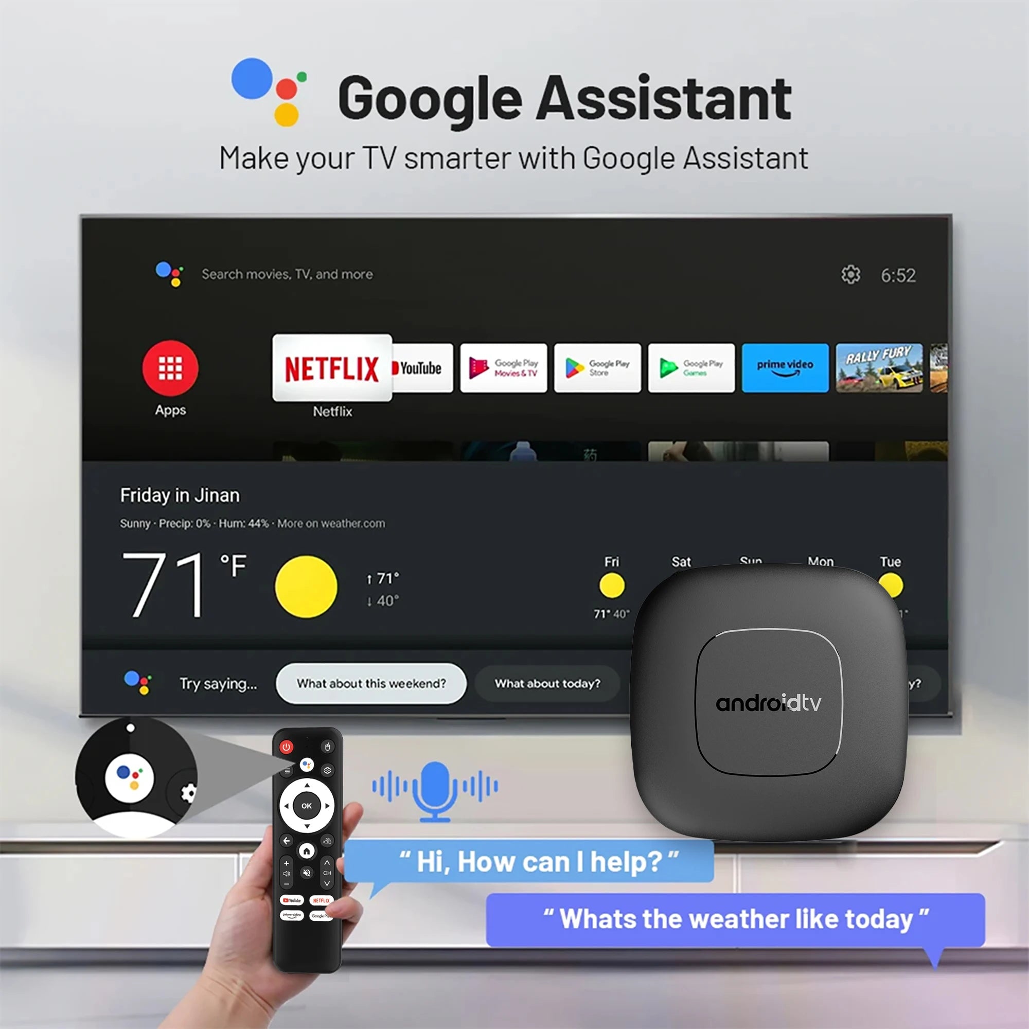 Android16 Smart Home Theater TV Box