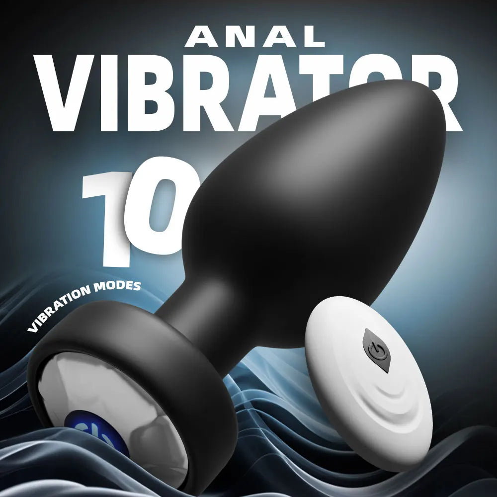Mini Vibrating Butt Anal Plug