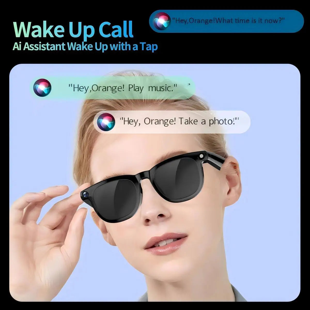 New 800W Camera AI Glasses