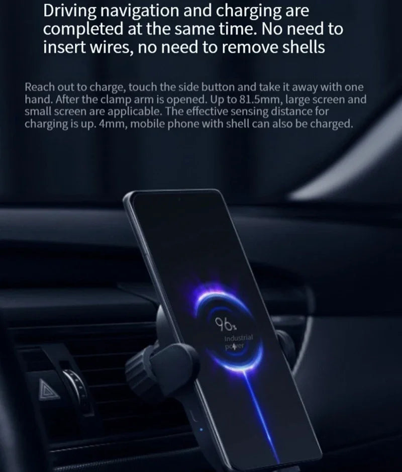 Original Xiaomi 30W Max Wireless Car Charger