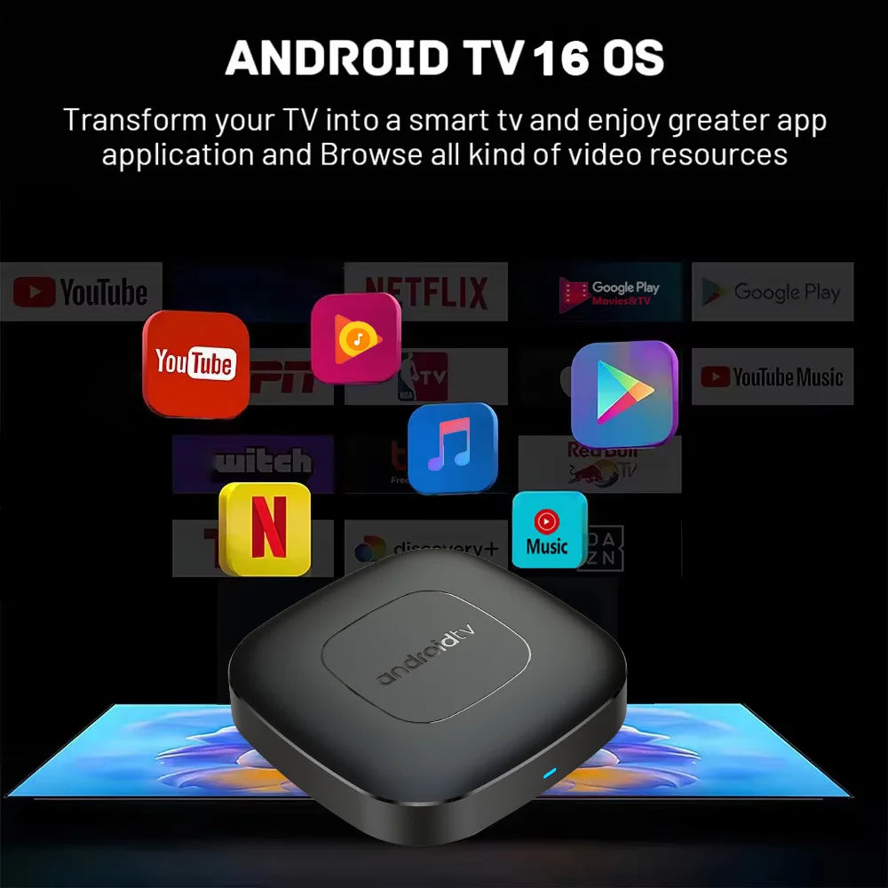 Android16 Smart Home Theater TV Box