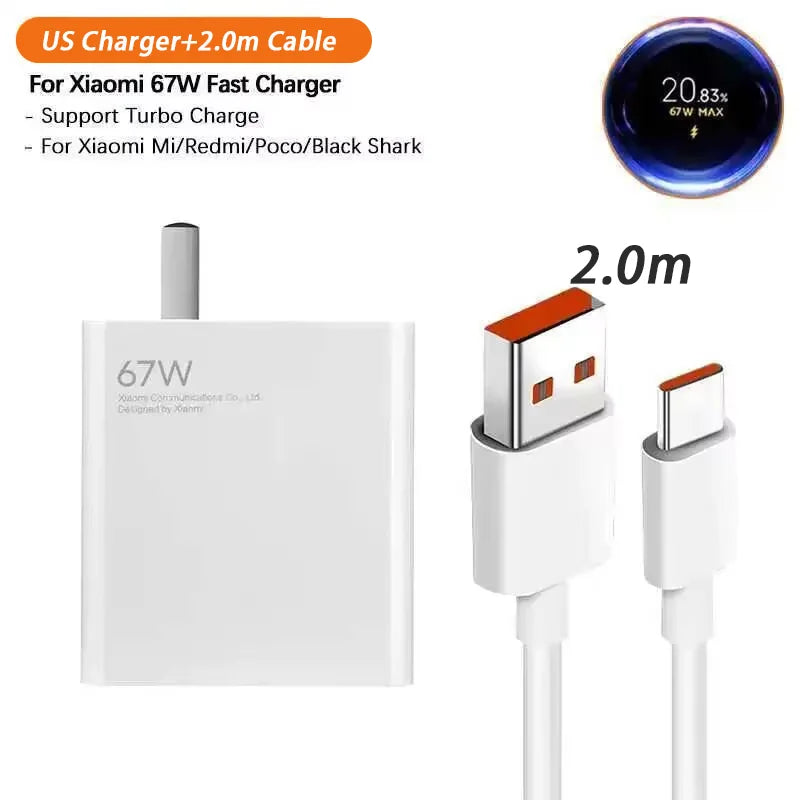 Turbo Original Xiaomi 67W Charger