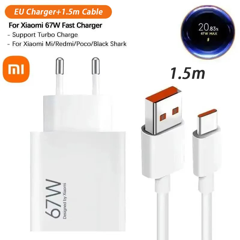 Turbo Original Xiaomi 67W Charger