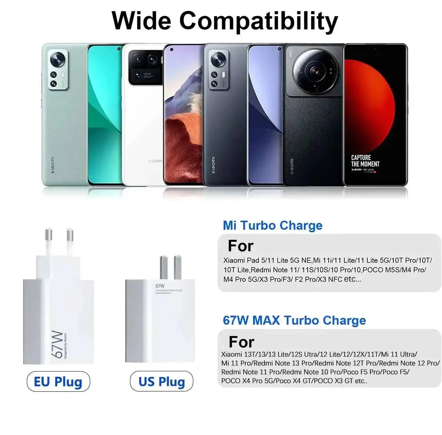 Turbo Original Xiaomi 67W Charger